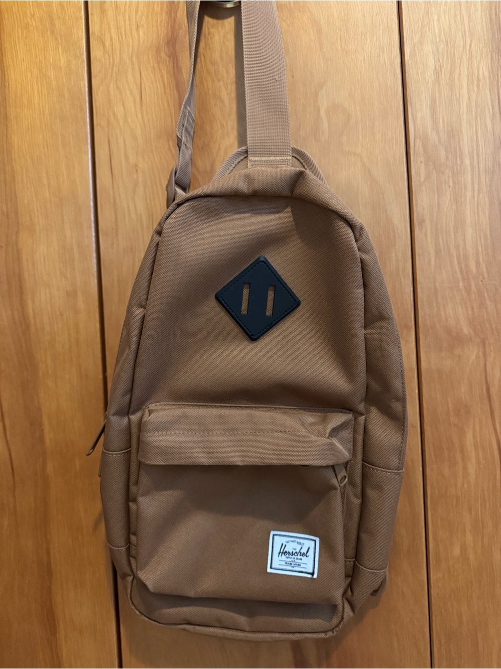 Herschel Supply Company Tan Sling Backpack - Casual Everyday Bag